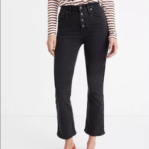 Madewell | Cali Demi-Boot Jeans: Button-Front Edition